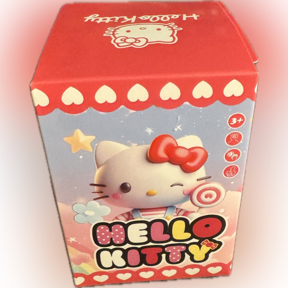 Hello Kitty Red and White Mystery Box Collectible Contains Hello Kitty Character - Picture 3 of 8
